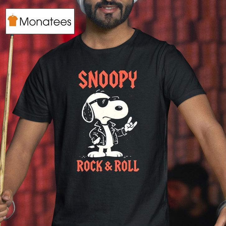 Snoopy Rock And Roll Shirt