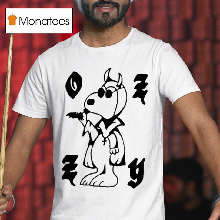 Snoopy X Chinacat Ozzy Osbourne Bat Shirt