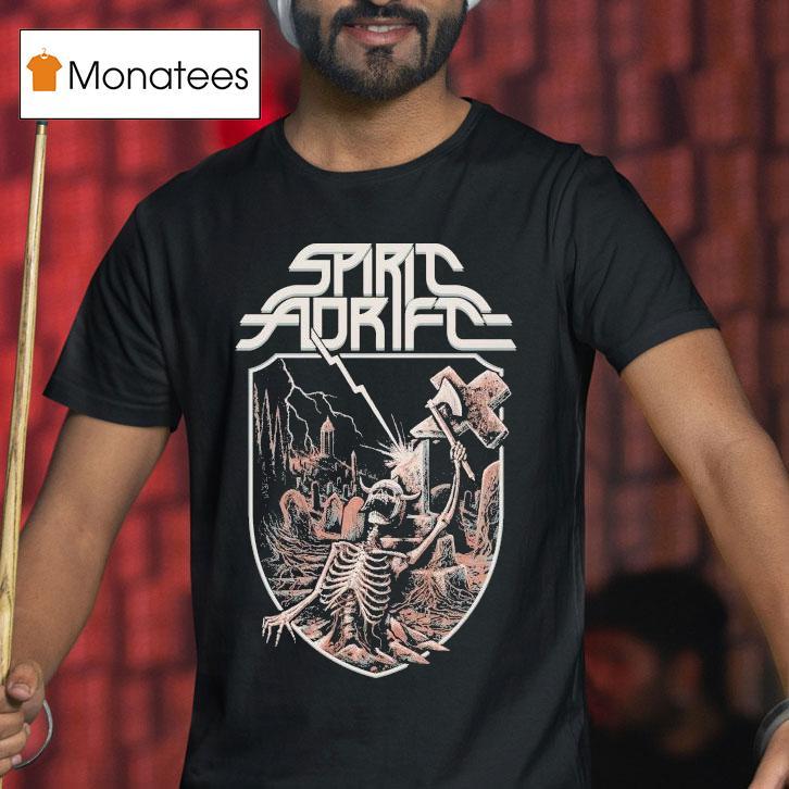 Spirit Adrift Unstoppable Force Skeleton Shirt