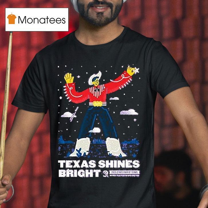 State Fair Of Texas 2025 Commemorative Art Texas Shines Bright Shirt