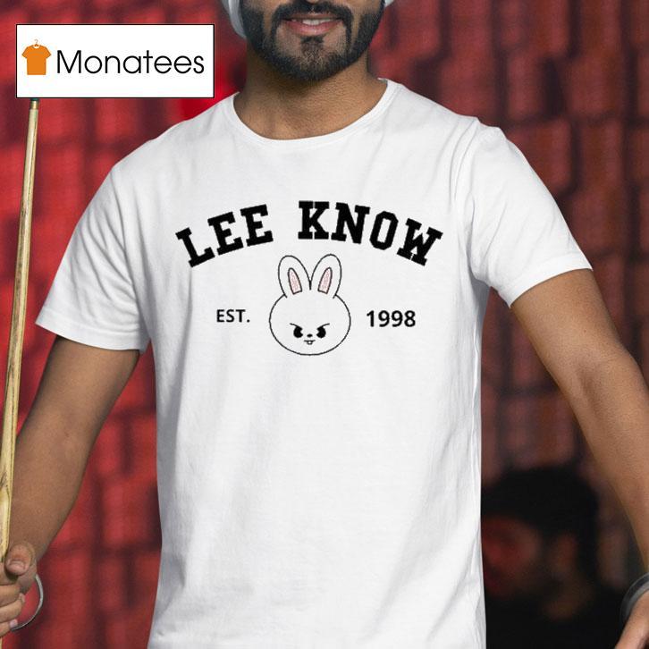 Stray Kids Lee Know Est 1998 Rabbit Shirt