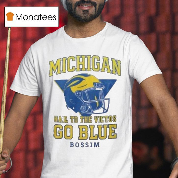 Taylor Lewan Michigan Wolverines Hail To The Victors Go Blue Bossim Shirt