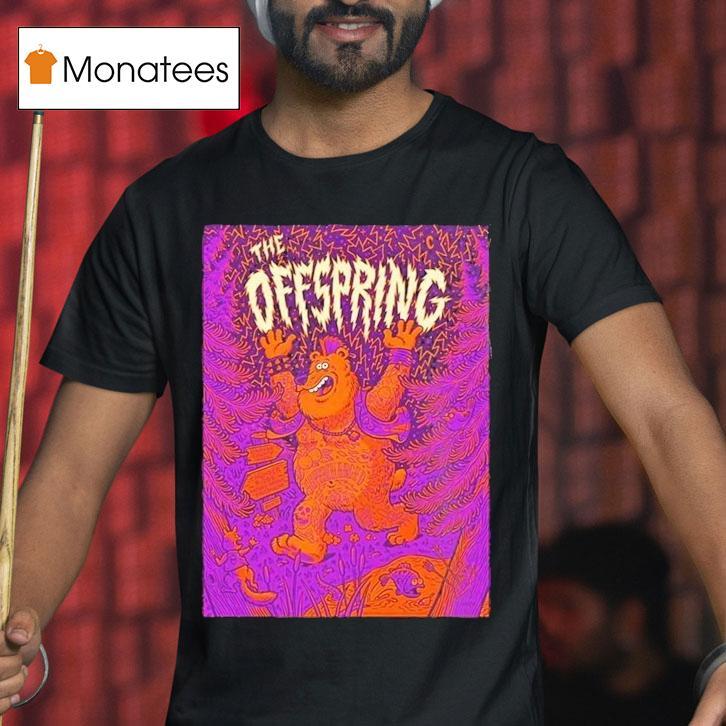 The Offspring Concert At Thunder Ridge Nature Arena In Branson Mo On August 20 Interchanged Tour 2025 Bear Shirt