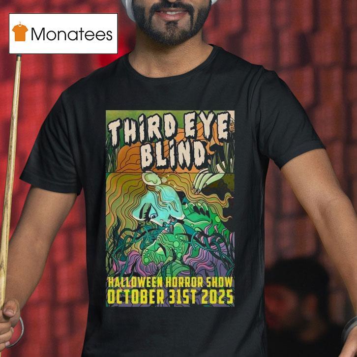 Third Eye Blind Tour Philadelphia, Pa 10.31.2025 Halloween Horror Show Shirt