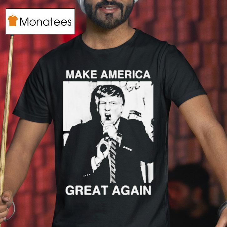 Trump Gun In Mouth Make America Great Again Shirt