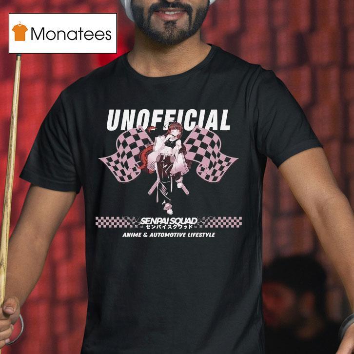 Un Senpai Squad Anime And Automotive Lifestyle Shirt