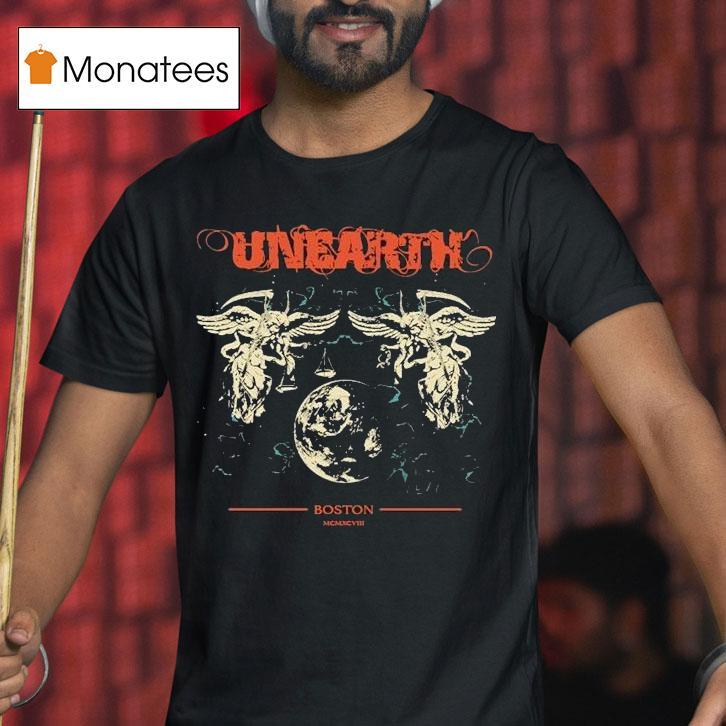 Unearth Boston Spring Tour 2025 Dates Shirt
