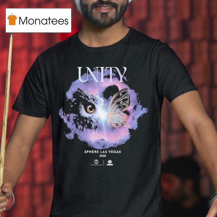 Unity Sphere Las Vegas 2025 Owl Butterfly Shirt