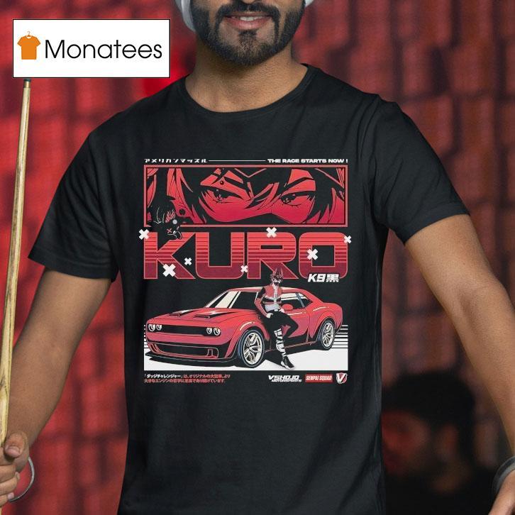 Vshojo X Senpai Squad Kuro The Race Starts Now Shirt