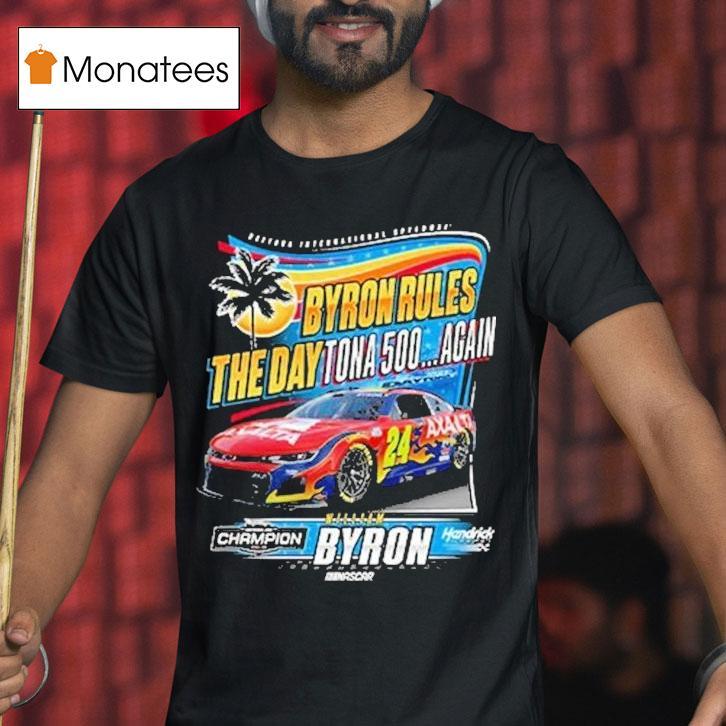 William Byron 2025 The Daytona 500 Again Champion Shirt