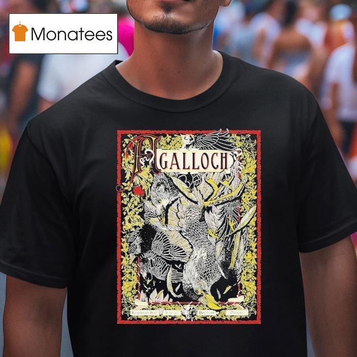 Agalloch Tour Revolution Hall, Portland, Oregon Aug 16 2025 Shirt
