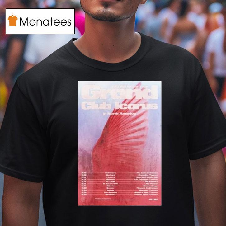Artms World Grand Club Icarus In North America Tour 2025 Dates Shirt