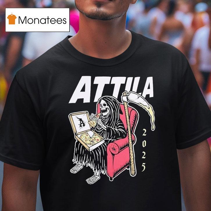 Attila Pizza Grim Reaper Sofa 2025 Shirt