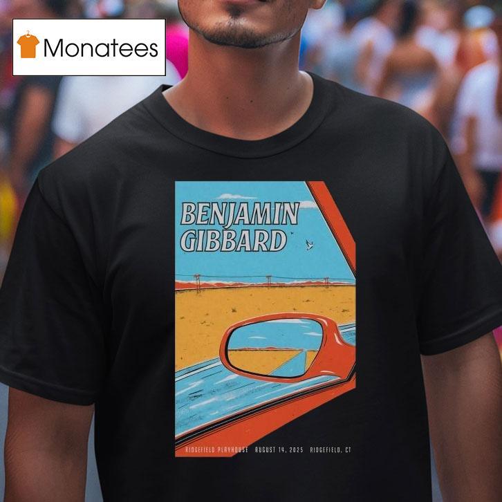 Benjamin Gibbard Ridgefield Playhouse, Ridgefield, Ct August 14, 2025 Shirt