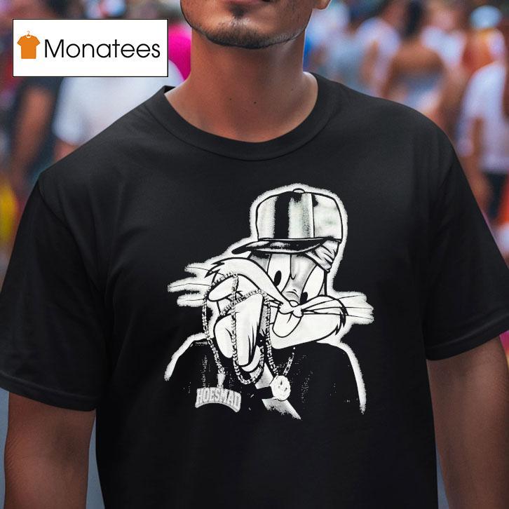 Bugs Bunny Hoesmad Rhinestone Looney Tunes Shirt