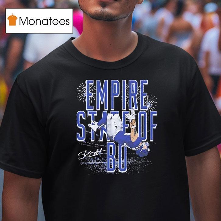 Cam Skattebo Empire State Of Bo New York Giants Football Shirt