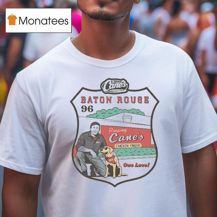 Cane's Road Trip Baton Rouge One Love Shirt