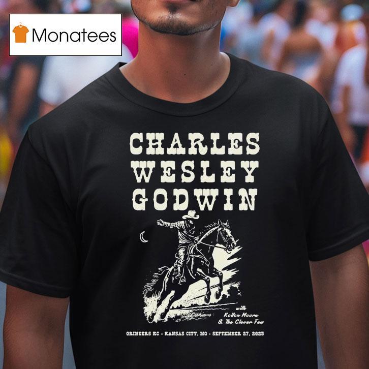Charles Wesley Godwin At Grinders Kc In Kansas City, Mo On Sep 27 2025 Cowboy Shirt