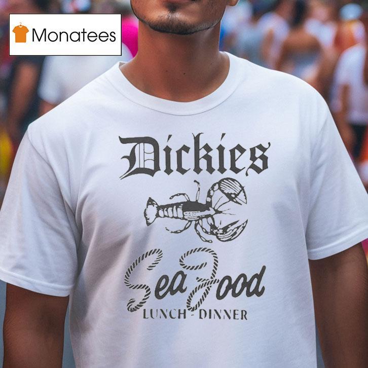 Dickies Seafood Lunch Dinner Lobster Shirt