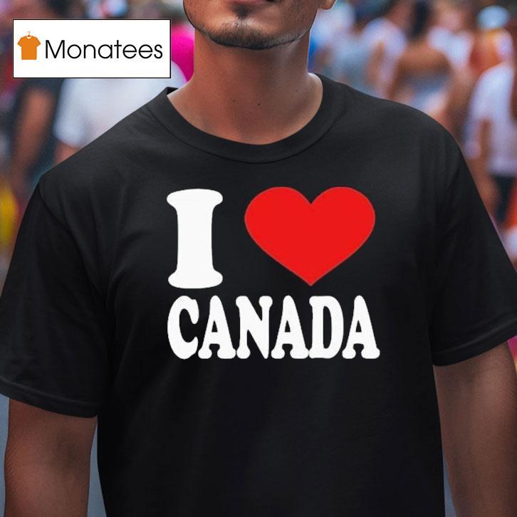 Elon Musk I Love Canada Shirt
