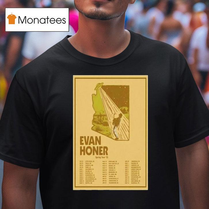 Evan Honer Spring Tour 2025 Shirt