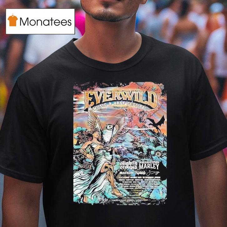 Everwild Music And Arts Festival At Legend Valley On July 31-aug 2 2025 Shirt