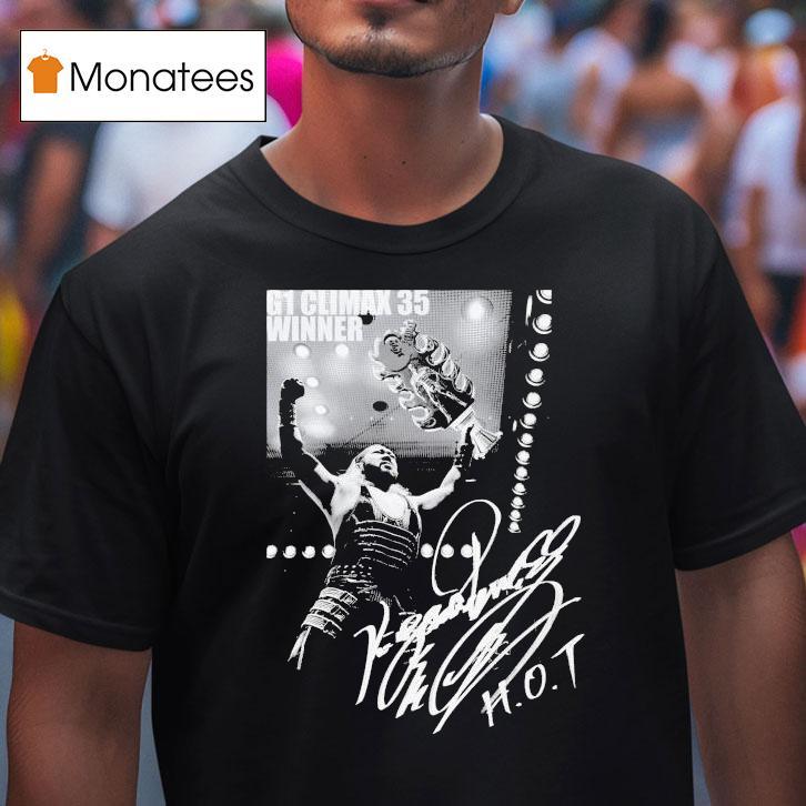 Evil G1 Climax 35 Winner Shirt