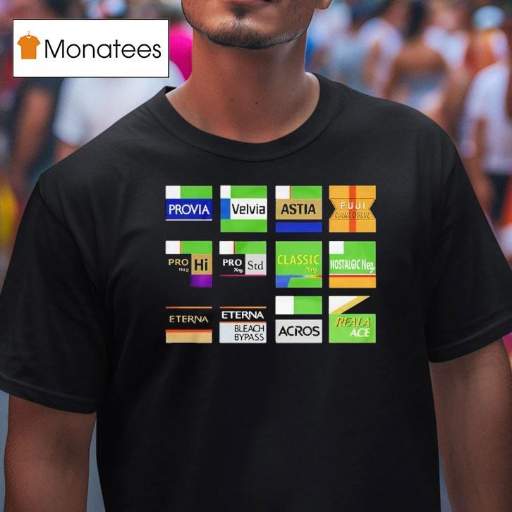 Fujifilm 20 Years Of Mch Film Simulations Shirt