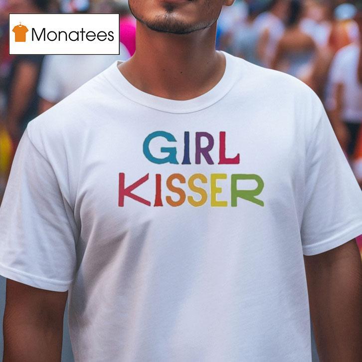 Girl In Red Girl Kisser Shirt