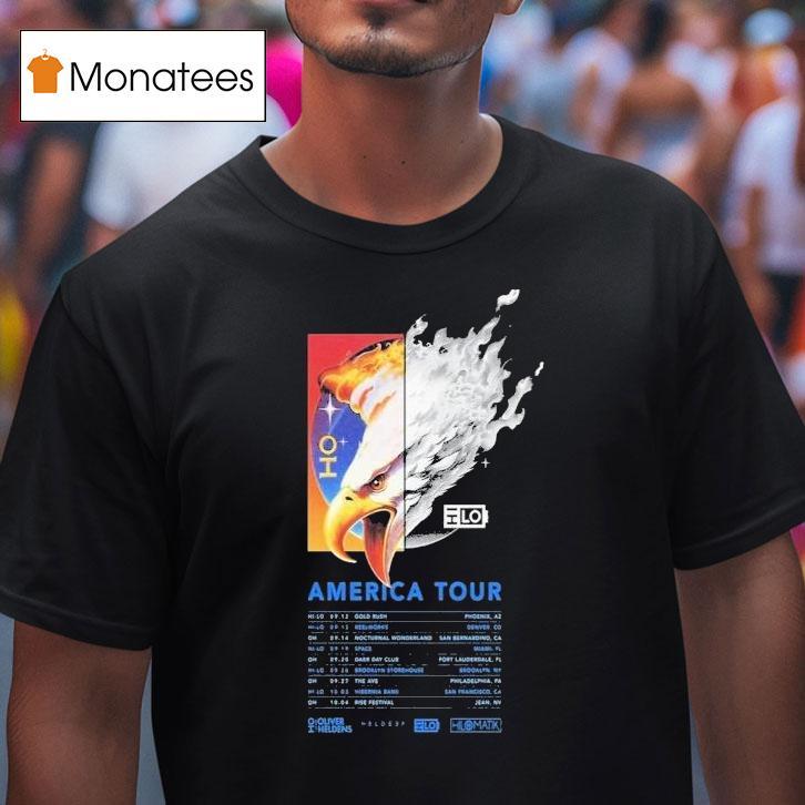 Hi-lo America Tour 2025 Dates Eagle Shirt