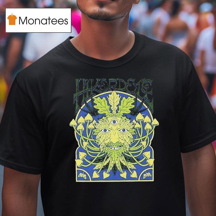 Hikerdelic Green Man 3 Eyes Shirt