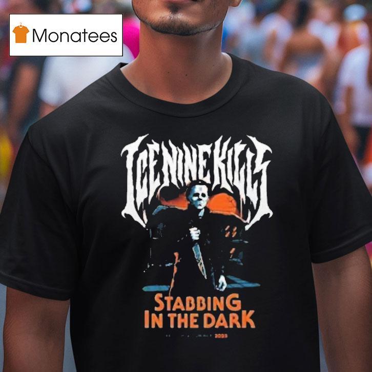 Ice Nine Kills Michael Myers Hell Of A Summer Tour 2025 At Paramount Theatre Stabbing In The Dark Shirt