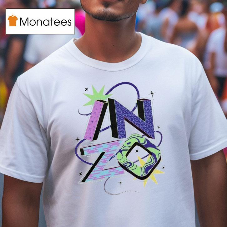 Inzo Cosmic Typography Shirt