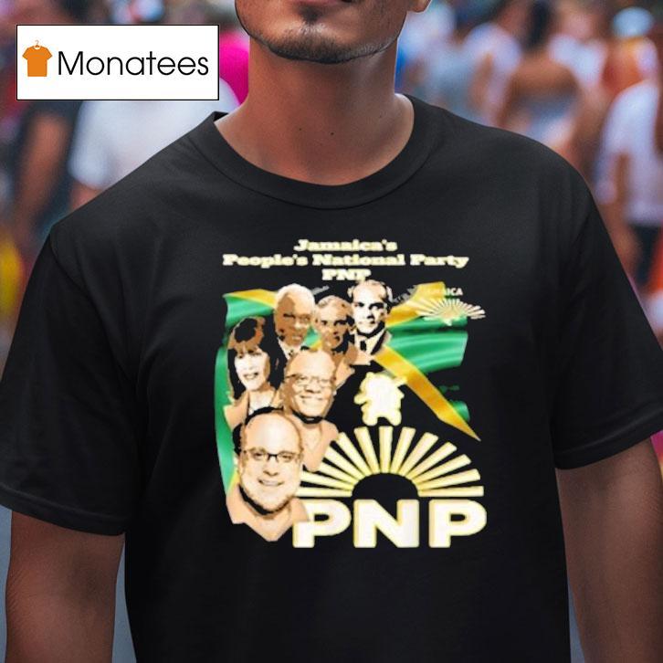 Jamaica's People's National Party Pnp Supporter Novelty Shirt