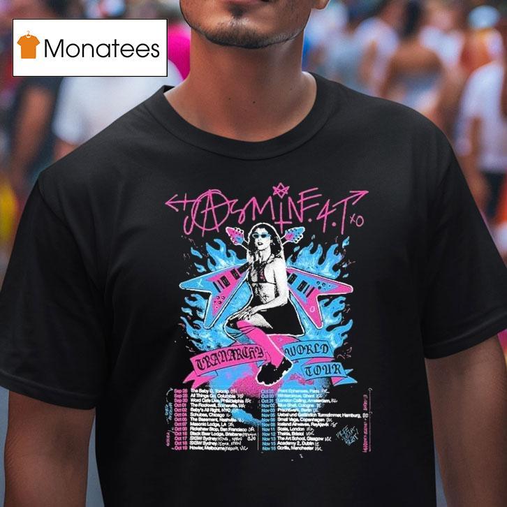 Jasmine.4.t Tranarchy World Tour 2025 Dates Start In Toronto On At The Baby G On September 26th Shirt