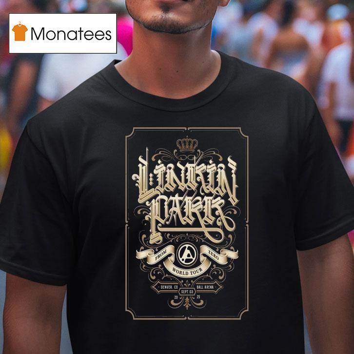 Linkin Park From Zero World Tour In Denver Co On Sept 3 2025 Shirt