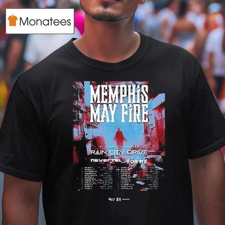 Memphis May Fire The Shapeshifter Tour 2025 Dates Part Ii Shirt