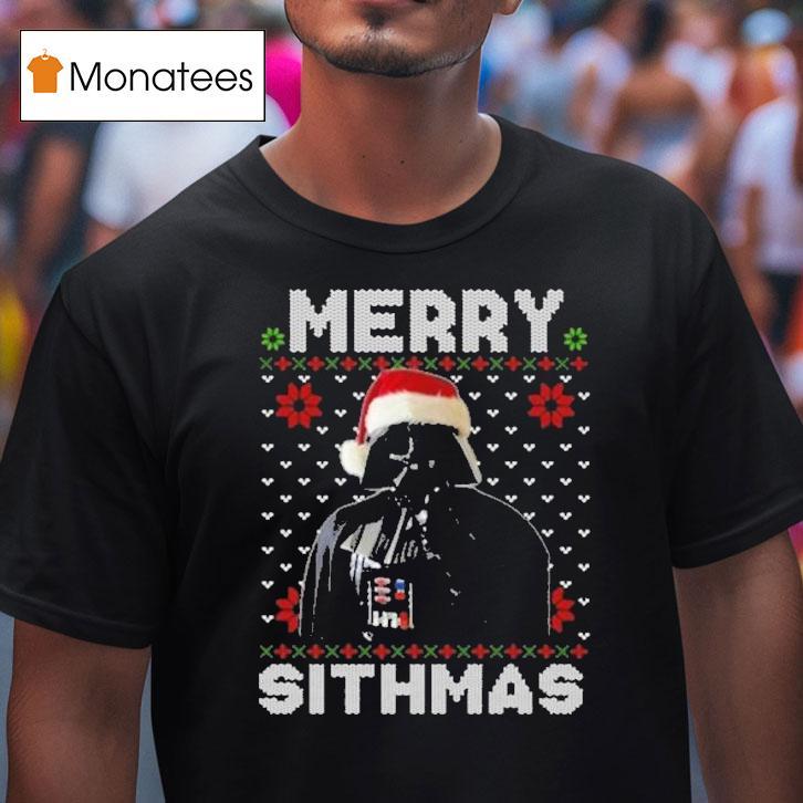 Merry Sithmas Darth Vader Ugly Holiday Christmas Shirt