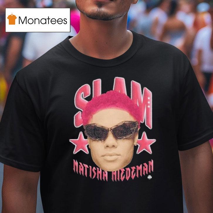 Natisha Hiedeman Slam Wnbpa Face Head Shirt