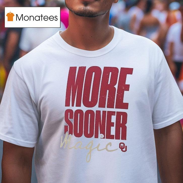 Oklahoma Sooners More Sooner Magic Logo Shirt