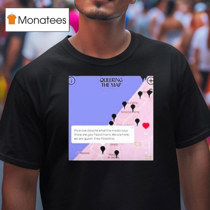 Ottawa Gay Queering The Map Palestine Shirt