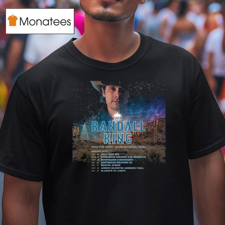 Randall King Into The Neon International Tour 2024 Dates Shirt
