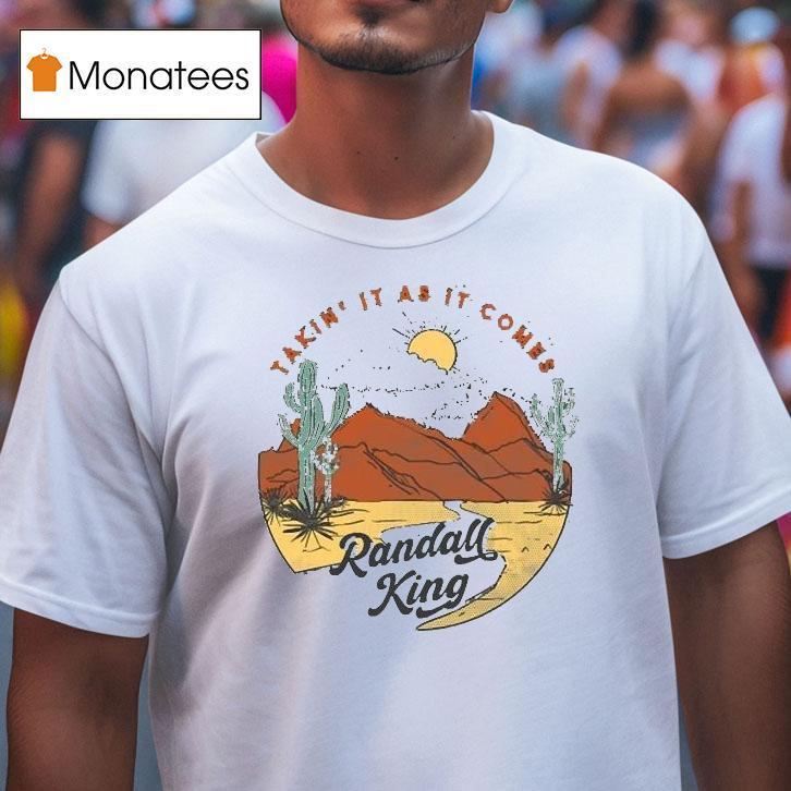 Randall King Takin' It As It Comes Desert Cactus Shirt