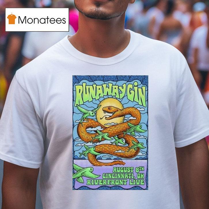Runaway Gin Cincinnati, Oh Aug 8 2025 Shirt