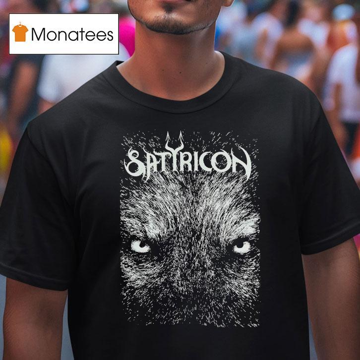 Satyricon Silver Wolf Shirt