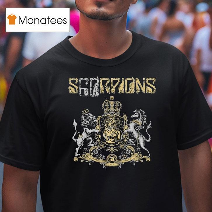 Scorpions Home Of Rock Coming Home To Hannover 60th Anniversary Hannover Crest Shirt