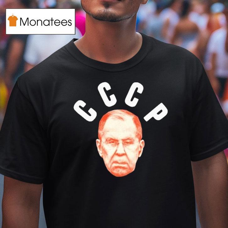 Sergey Viktorovich Lavrov Ussr Cccp Face Head Shirt