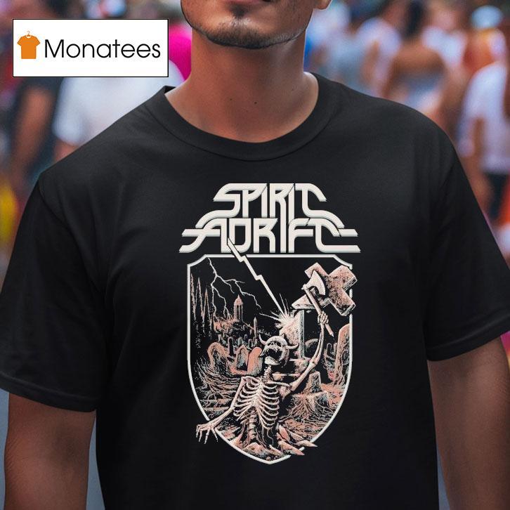 Spirit Adrift Unstoppable Force Skeleton Shirt