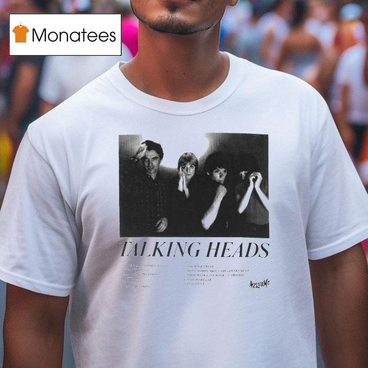 Talking Heads X Welcome Track List Shirt