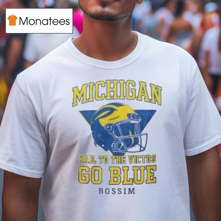 Taylor Lewan Michigan Wolverines Hail To The Victors Go Blue Bossim Shirt